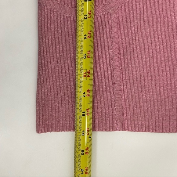 NBD Talya Metallic Coated Sweater in Pink Size M - Picture 13 of 13